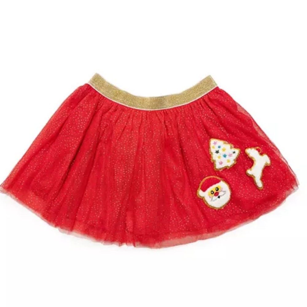Sweet Wink Christmas Patch Tutu